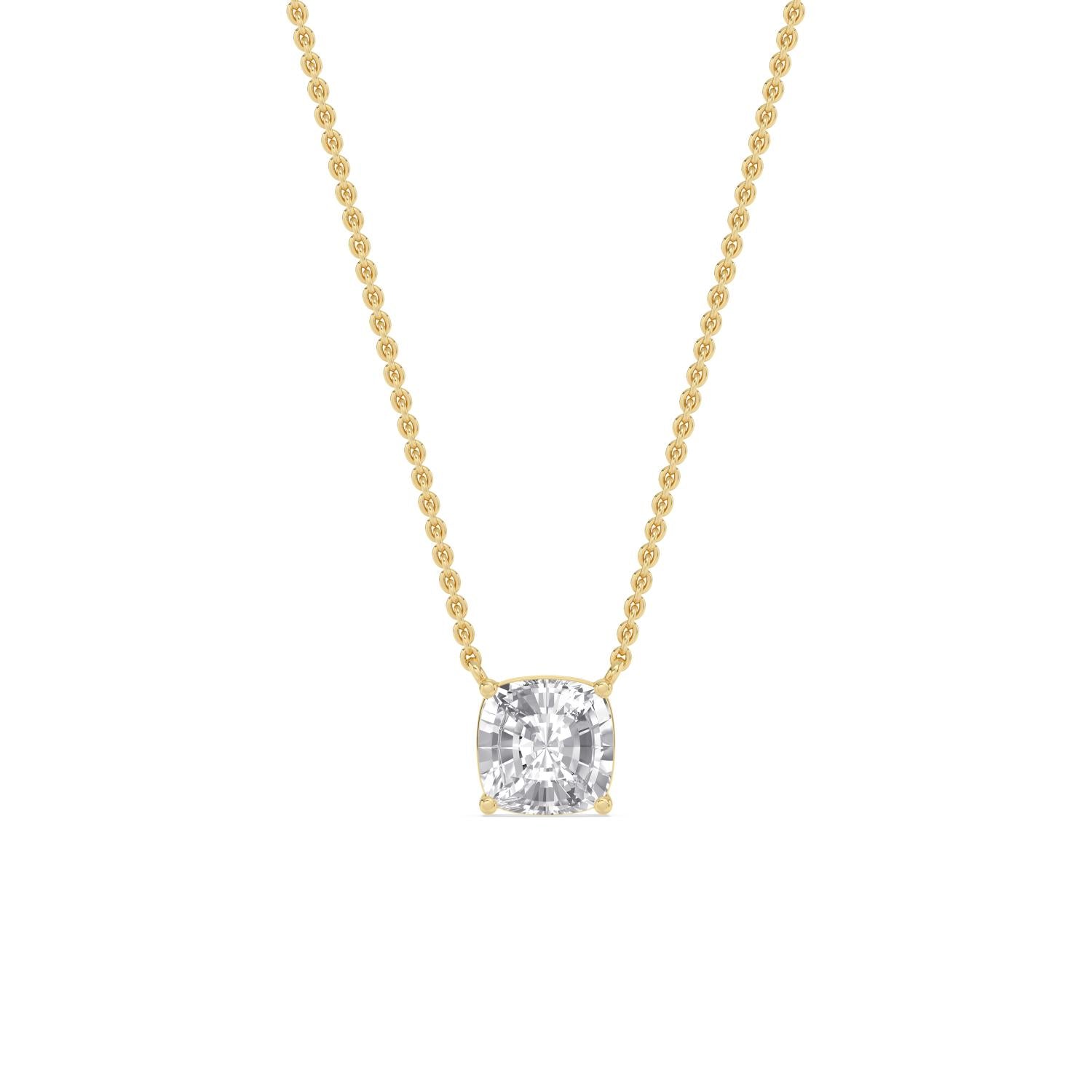 9K Yellow Gold Lab Grown Diamond PENDANT 1.50 ctw P31603SCU-1.50CT