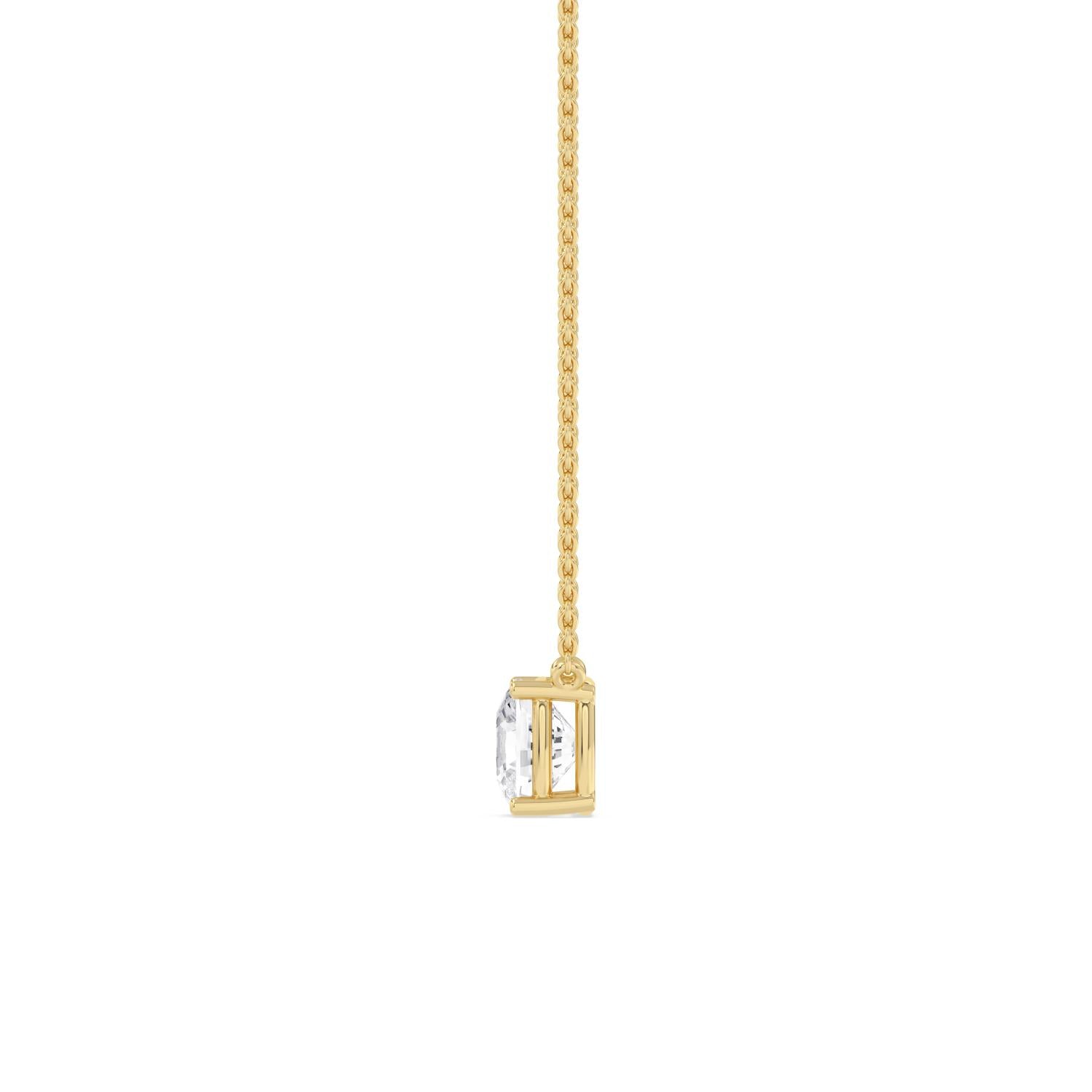 9K Yellow Gold Lab Grown Diamond PENDANT 1.50 ctw P31603SCU-1.50CT