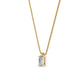 9K Yellow Gold Lab Grown Diamond Solitaire Pendant1 ctw P31604EM-1