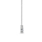 9K White Gold Lab Grown Diamond PENDANT 0.80 ctw P31608-0.75CT