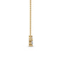 9K Yellow Gold Lab Grown Diamond PENDANT 0.80 ctw P31608-0.75CT