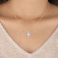 9K Yellow Gold Lab Grown Diamond PENDANT 0.77 ctw P31624PE-0.75CT