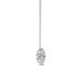 9K White Gold Lab Grown Diamond PENDANT 0.68 ctw P31626-0.68CT