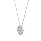 9K White Gold Lab Grown Diamond PENDANT 0.68 ctw P31626-0.68CT