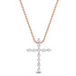 9K Rose Gold Lab Grown Diamond PENDANT 0.23 ctw P31838-0.20CT