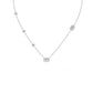 9K White Gold Lab Grown Diamond PENDANT 1.57 ctw P32015-1.50CT