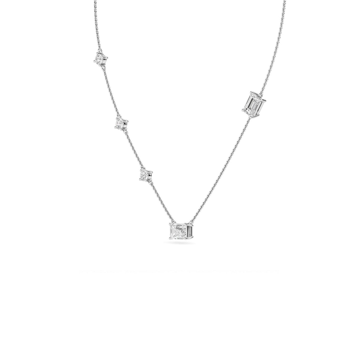 9K White Gold Lab Grown Diamond PENDANT 1.57 ctw P32015-1.50CT