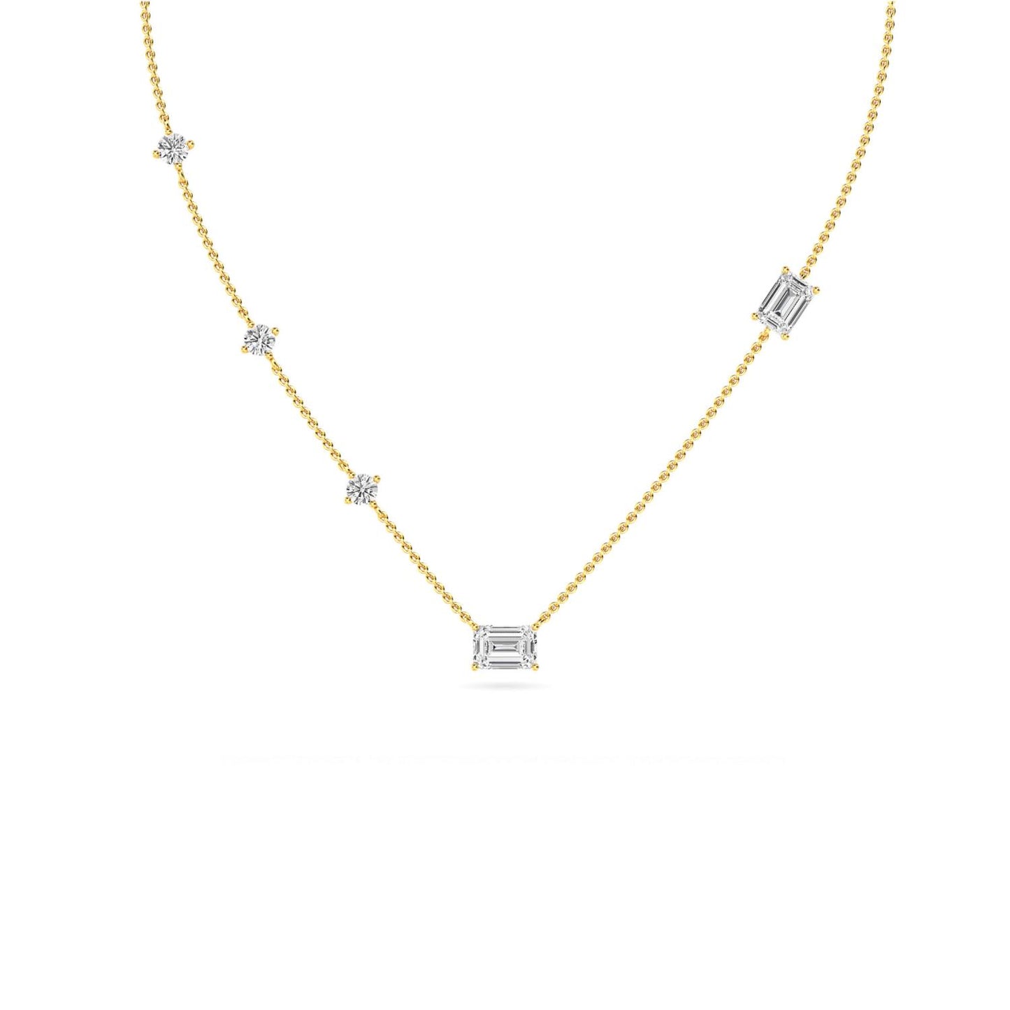 9K Yellow Gold Lab Grown Diamond PENDANT 1.57 ctw P32015-1.50CT