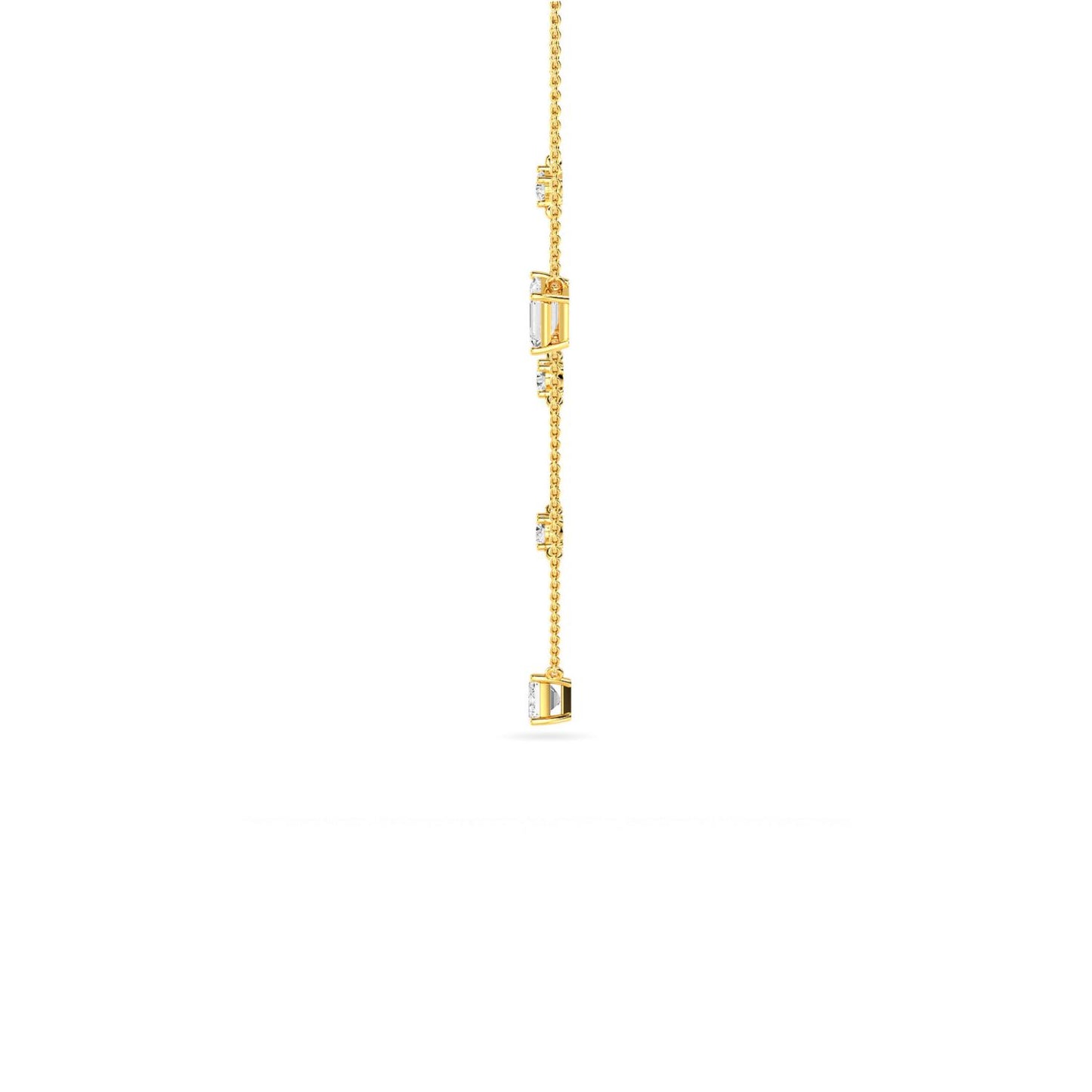 9K Yellow Gold Lab Grown Diamond PENDANT 1.57 ctw P32015-1.50CT