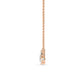 9K Rose Gold Lab Grown Diamond PENDANT 0.86 ctw P32288MQHT-0.75CT