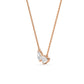 9K Rose Gold Lab Grown Diamond PENDANT 0.86 ctw P32288MQHT-0.75CT