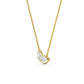 9K Yellow Gold Lab Grown Diamond PENDANT 0.86 ctw P32288MQHT-0.75CT