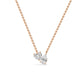 9K Rose Gold Lab Grown Diamond PENDANT 0.98 ctw P32291HTPE-0.88CT