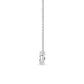 9K White Gold Lab Grown Diamond PENDANT 0.98 ctw P32291HTPE-0.88CT