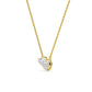 9K Yellow Gold Lab Grown Diamond PENDANT 0.98 ctw P32291HTPE-0.88CT