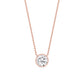 9K Rose Gold Lab Grown Diamond PENDANT 1.01 ctw P32422-1