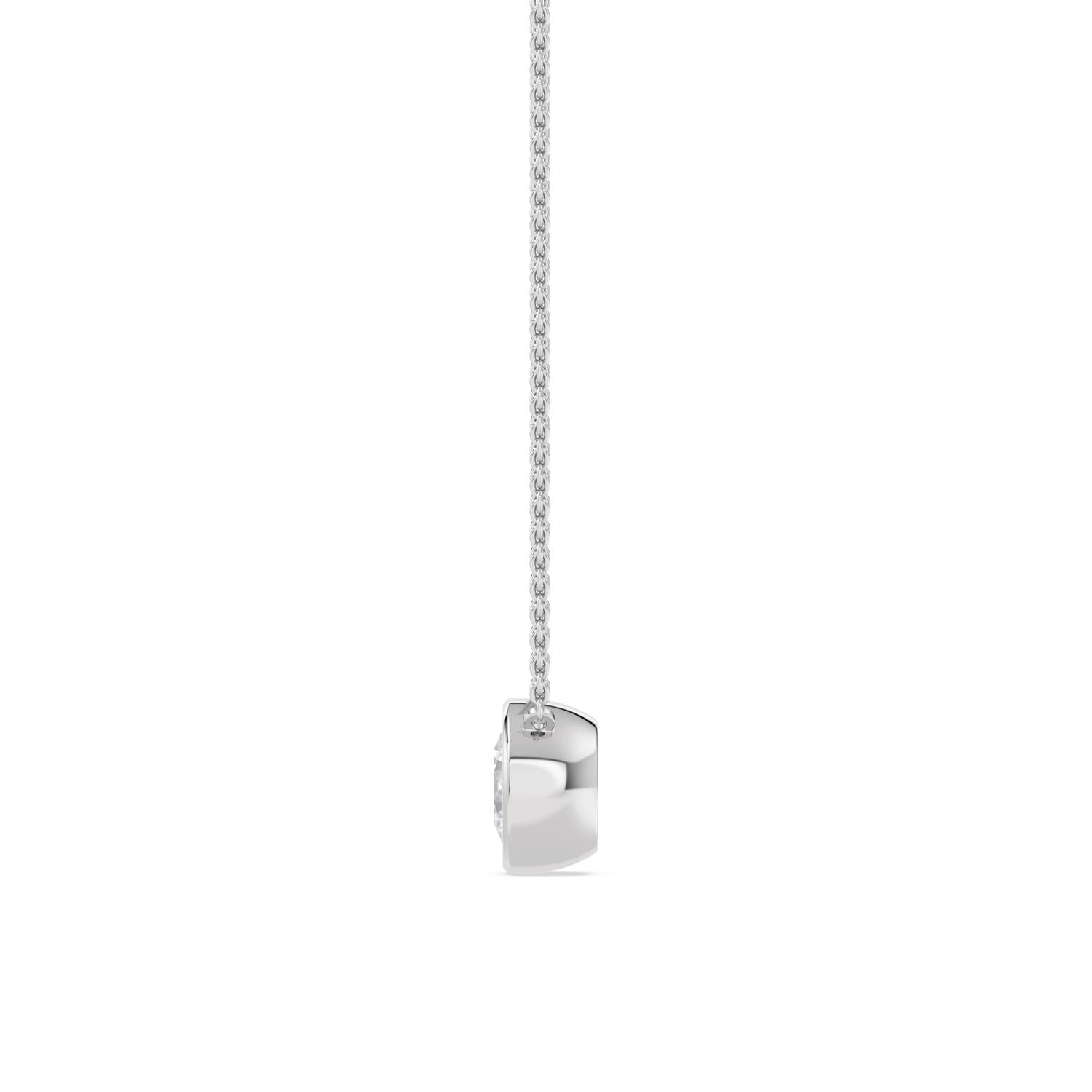9K White Gold Lab Grown Diamond PENDANT 1.01 ctw P32422-1