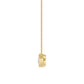 9K Yellow Gold Lab Grown Diamond PENDANT 1.01 ctw P32422-1