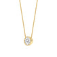 9K Yellow Gold Lab Grown Diamond PENDANT 1.01 ctw P32422-1