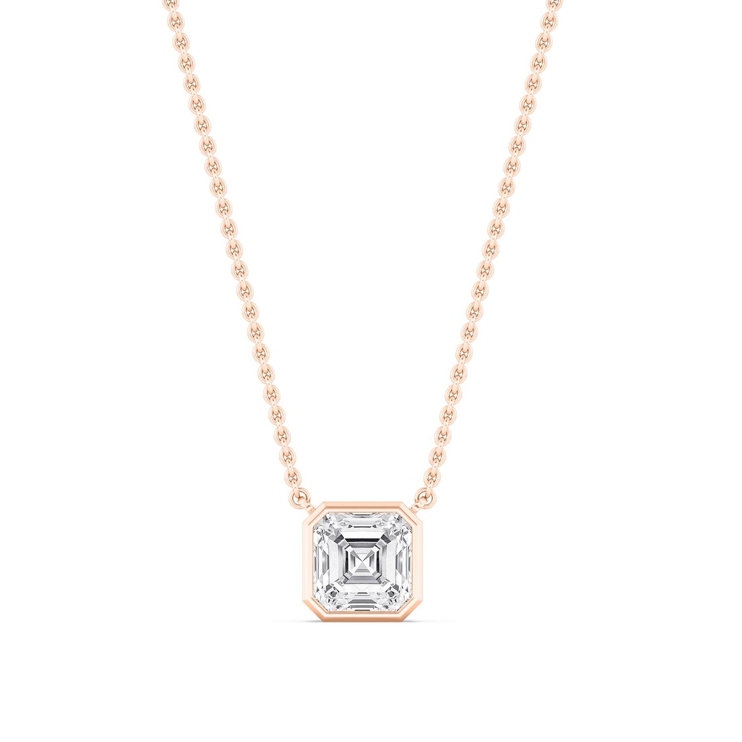 9K Rose Gold Lab Grown Diamond PENDANT 2.08 ctw P32422ASS-2