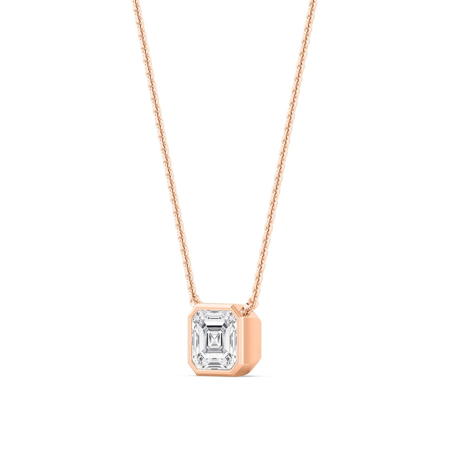 9K Rose Gold Lab Grown Diamond PENDANT 2.08 ctw P32422ASS-2