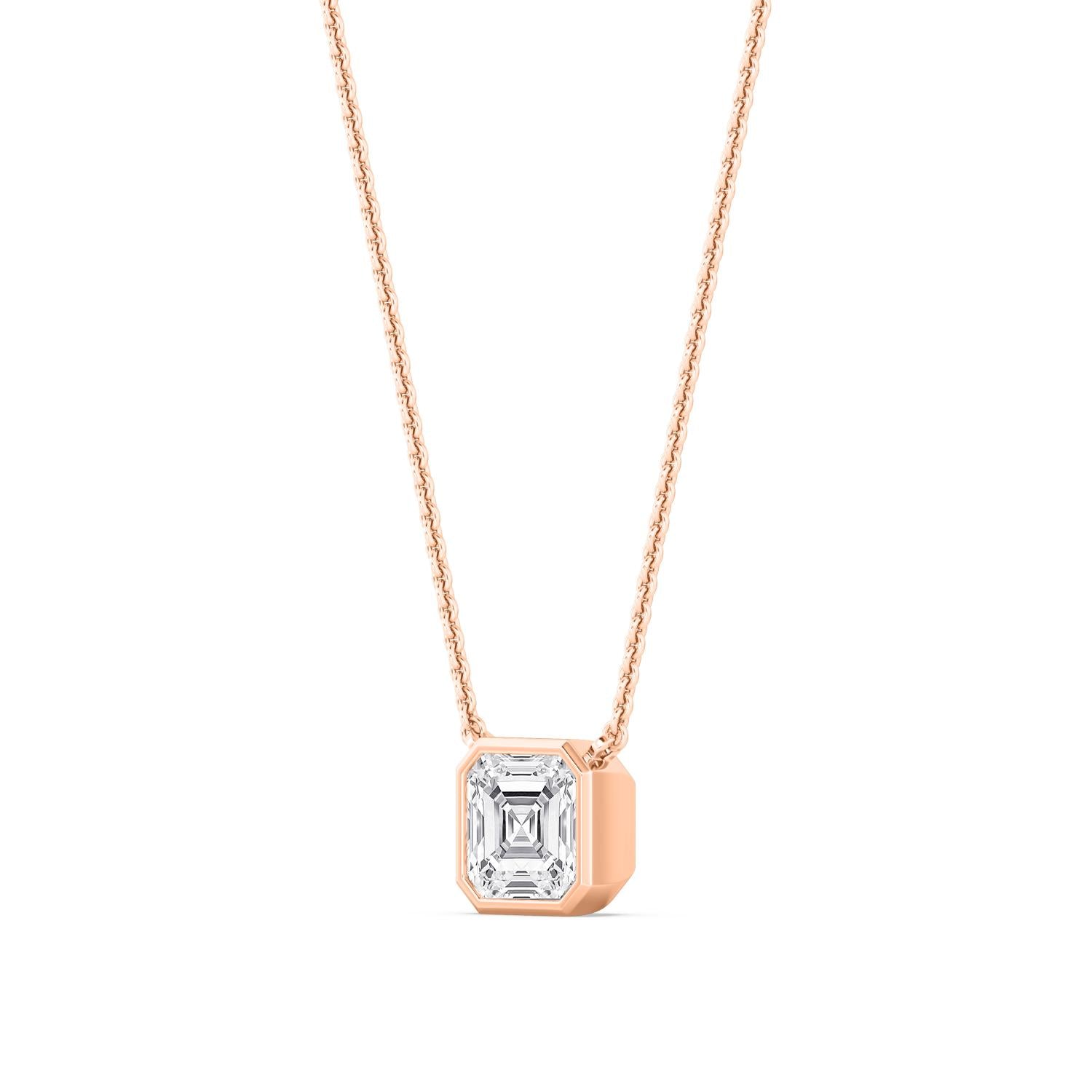 9K Rose Gold Lab Grown Diamond PENDANT 2.08 ctw P32422ASS-2