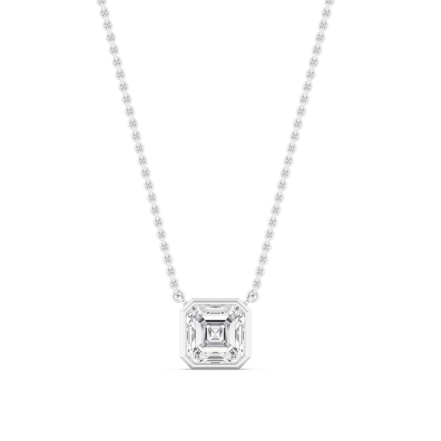 9K White Gold Lab Grown Diamond PENDANT 2.08 ctw P32422ASS-2