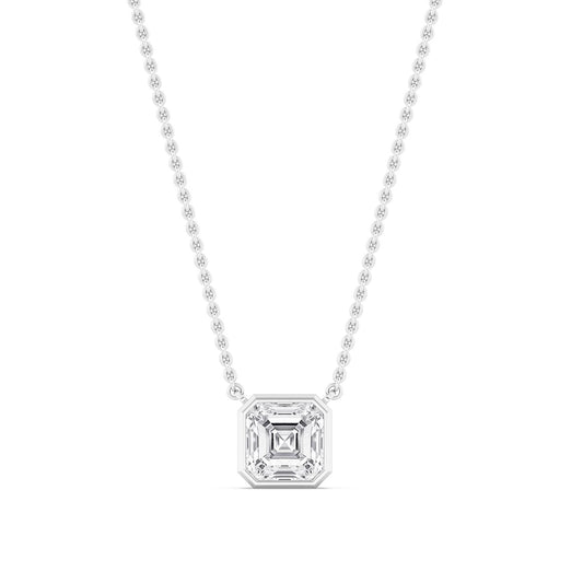 9K White Gold Lab Grown Diamond PENDANT 2.08 ctw P32422ASS-2