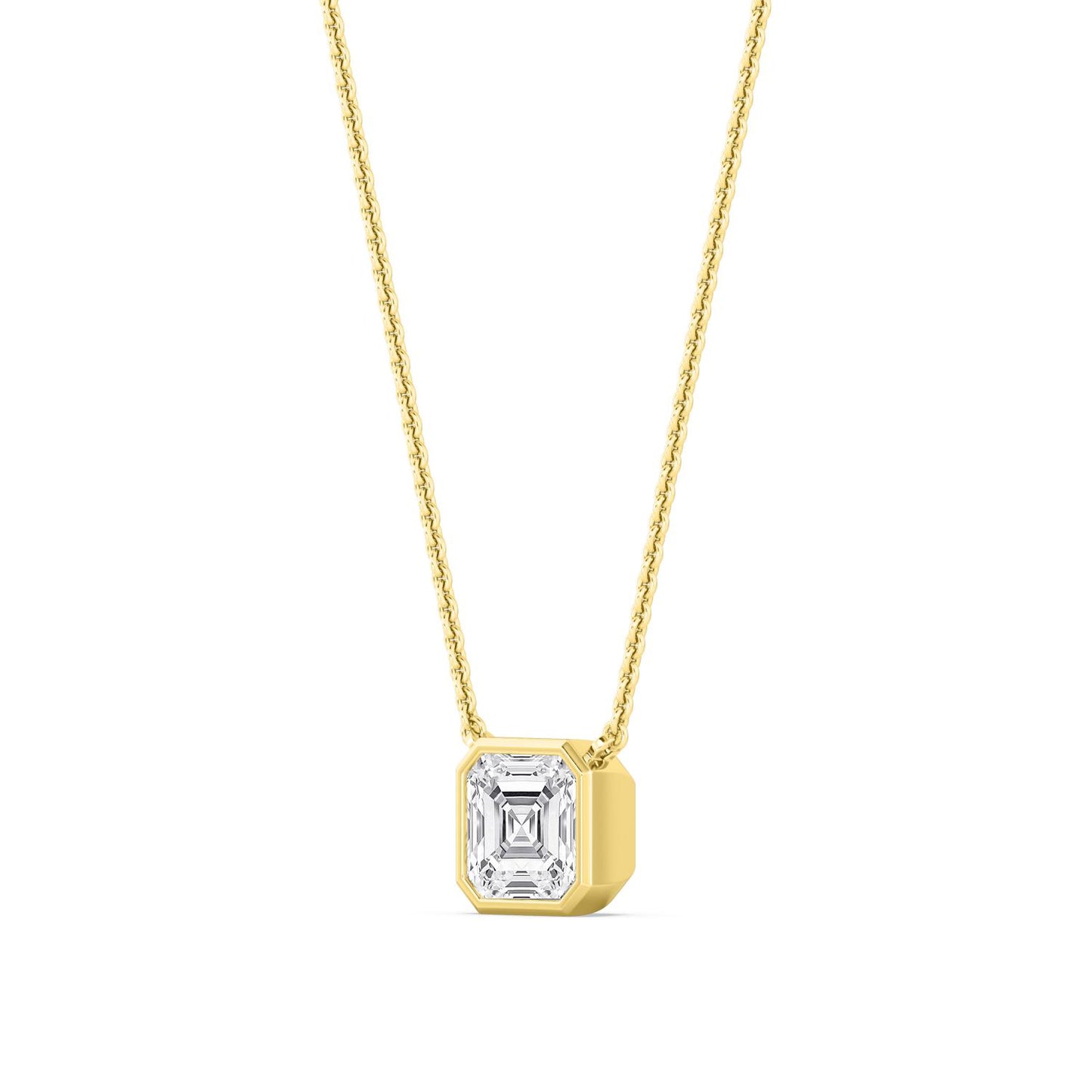 9K Yellow Gold Lab Grown Diamond PENDANT 2.08 ctw P32422ASS-2