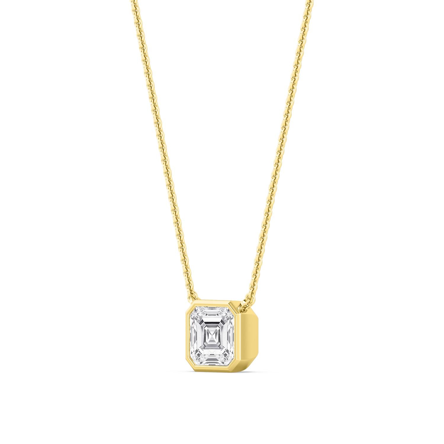 9K Yellow Gold Lab Grown Diamond PENDANT 2.08 ctw P32422ASS-2