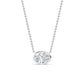 9K White Gold Lab Grown Diamond PENDANT 1.01 ctw P32422OV-1
