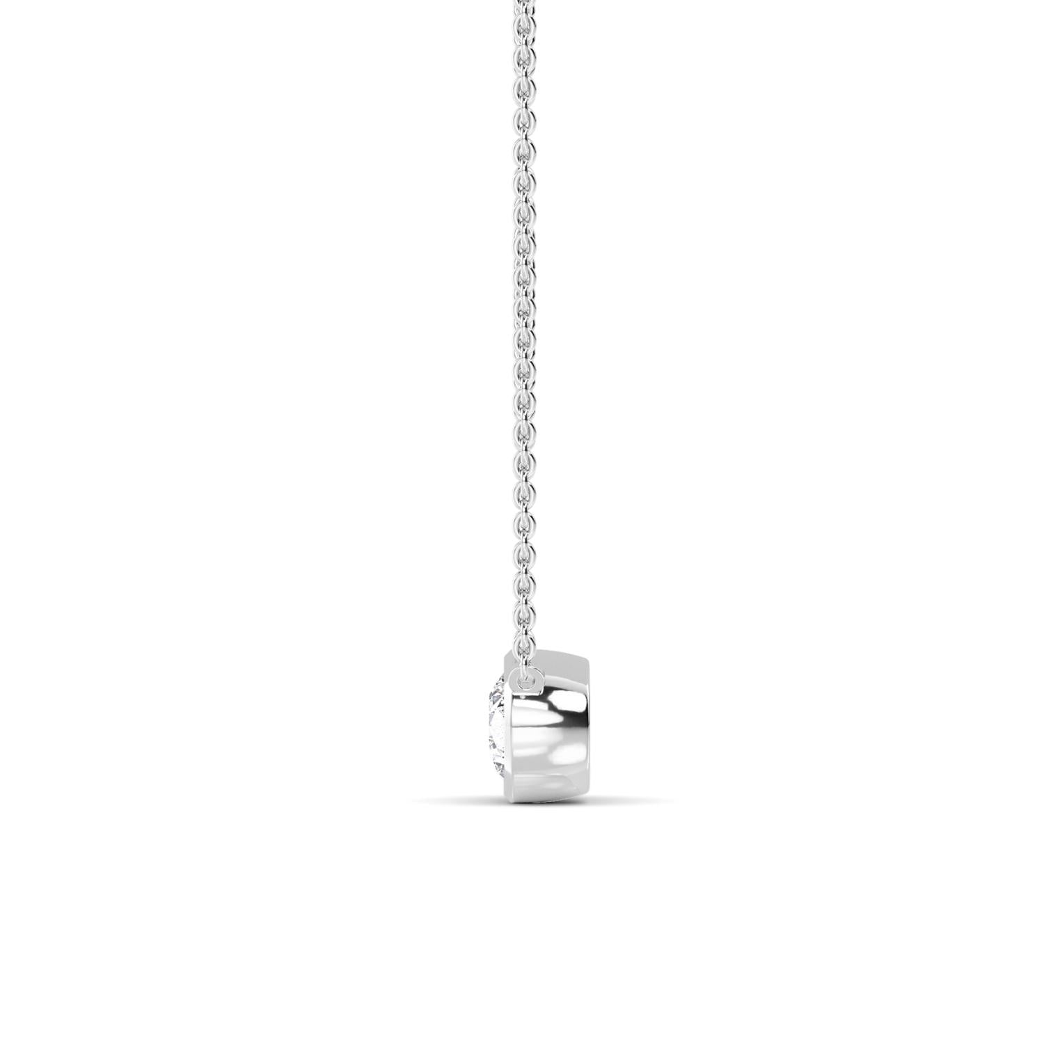 9K White Gold Lab Grown Diamond PENDANT 1.03 ctw P32422PE-1