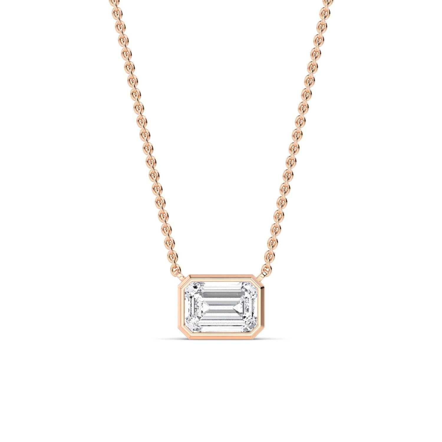 9K Rose Gold Lab Grown Diamond PENDANT 2.01 ctw P32422RDT-2