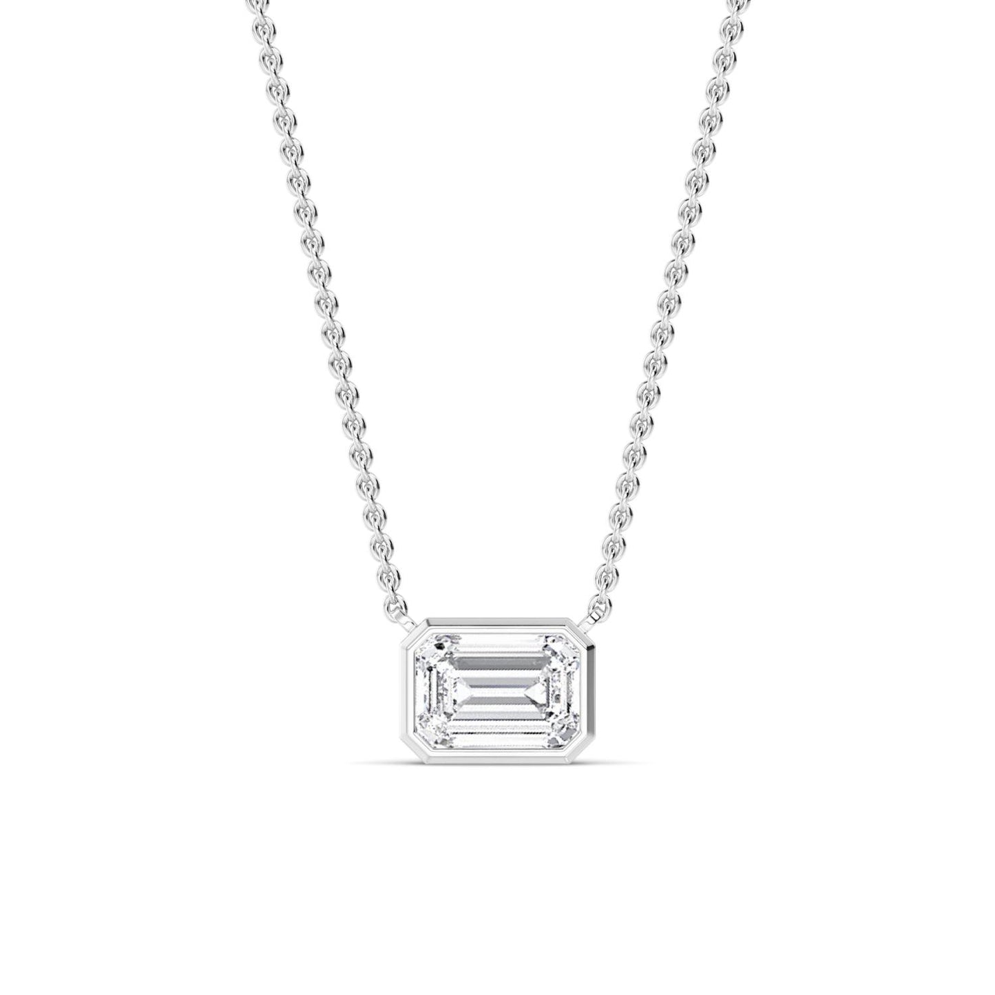 9K White Gold Lab Grown Diamond PENDANT 2.01 ctw P32422RDT-2