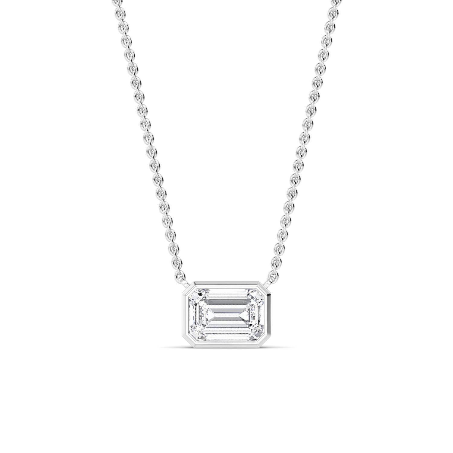 9K White Gold Lab Grown Diamond PENDANT 2.01 ctw P32422RDT-2