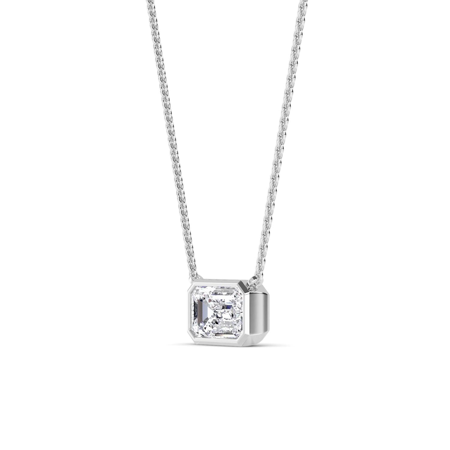 9K White Gold Lab Grown Diamond PENDANT 2.01 ctw P32422RDT-2