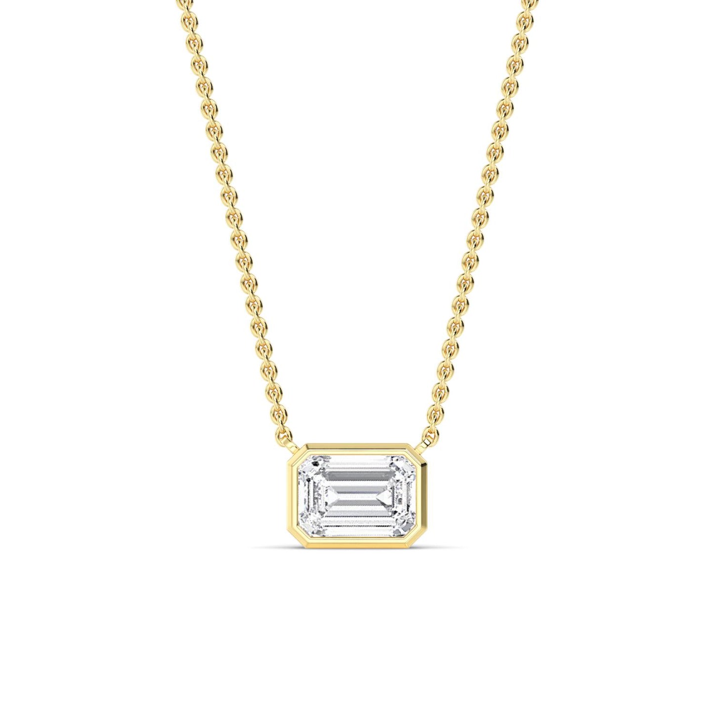 9K Yellow Gold Lab Grown Diamond PENDANT 2.01 ctw P32422RDT-2