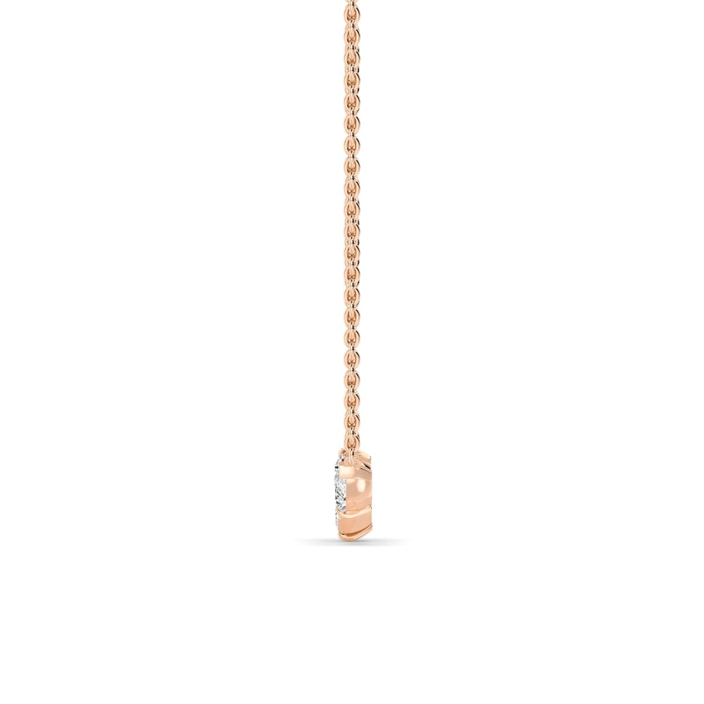 9K Rose Gold Lab Grown Diamond PENDANT 1.06 ctw P32448MS-1
