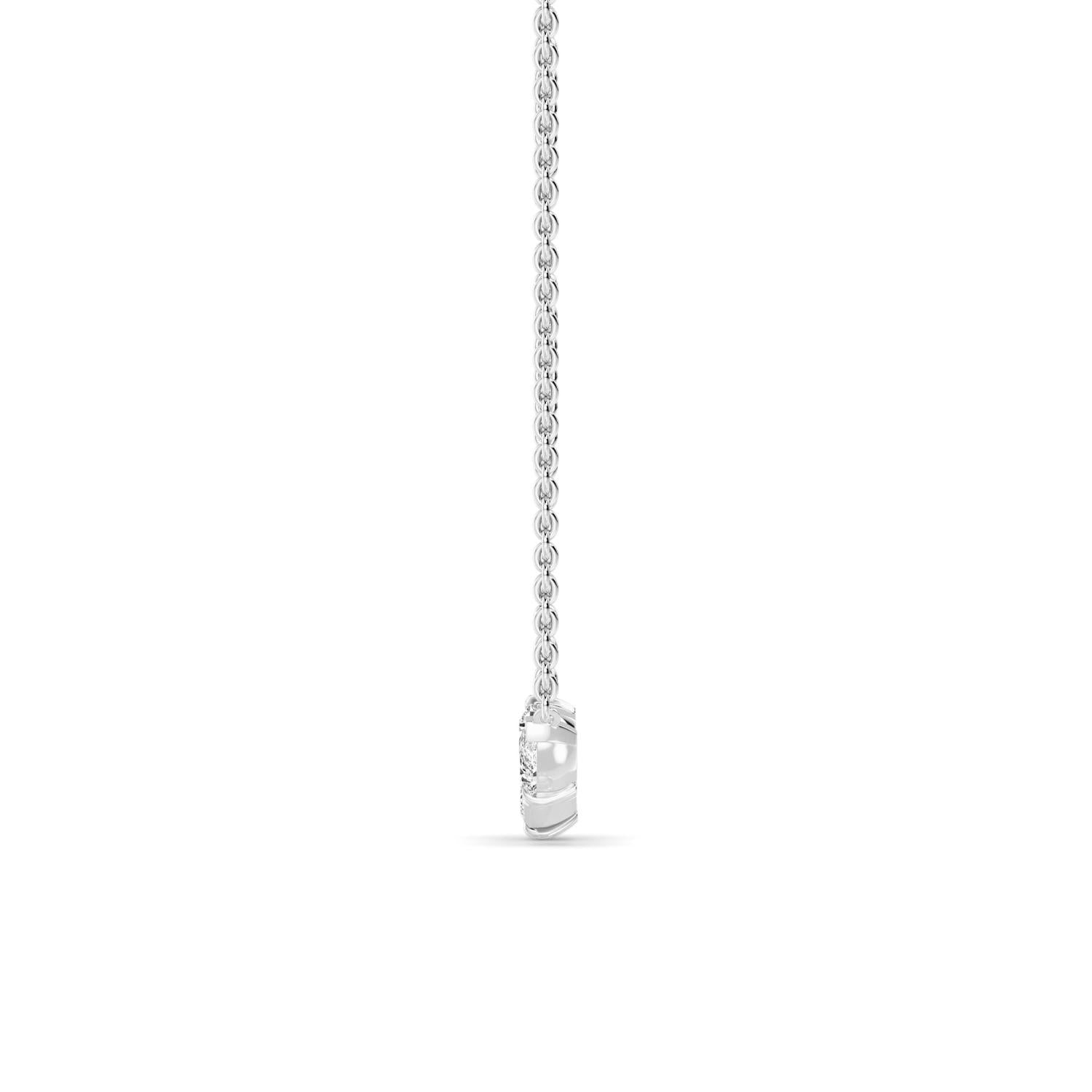 9K White Gold Lab Grown Diamond PENDANT 1.06 ctw P32448MS-1