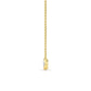 9K Yellow Gold Lab Grown Diamond PENDANT 1.06 ctw P32448MS-1