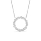 9K White Gold Lab Grown Diamond PENDANT 0.98 ctw P32462-1