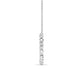 9K White Gold Lab Grown Diamond PENDANT 0.98 ctw P32462-1