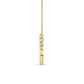 9K Yellow Gold Lab Grown Diamond PENDANT 0.98 ctw P32462-1