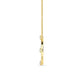 9K Yellow Gold Lab Grown Diamond PENDANT 0.48 ctw P32471-0.50CT