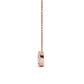 9K Rose Gold Lab Grown Diamond PENDANT 1.42 ctw P32560OV-1.50CT