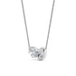 9K White Gold Lab Grown Diamond PENDANT 1.42 ctw P32560OV-1.50CT