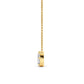 9K Yellow Gold Lab Grown Diamond PENDANT 1.42 ctw P32560OV-1.50CT