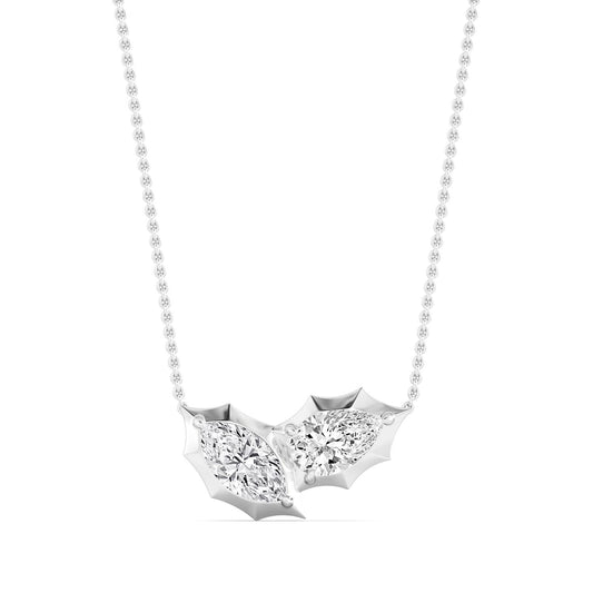 9K White Gold Lab Grown Diamond PENDANT 2.10 ctw P32602MQPE-2