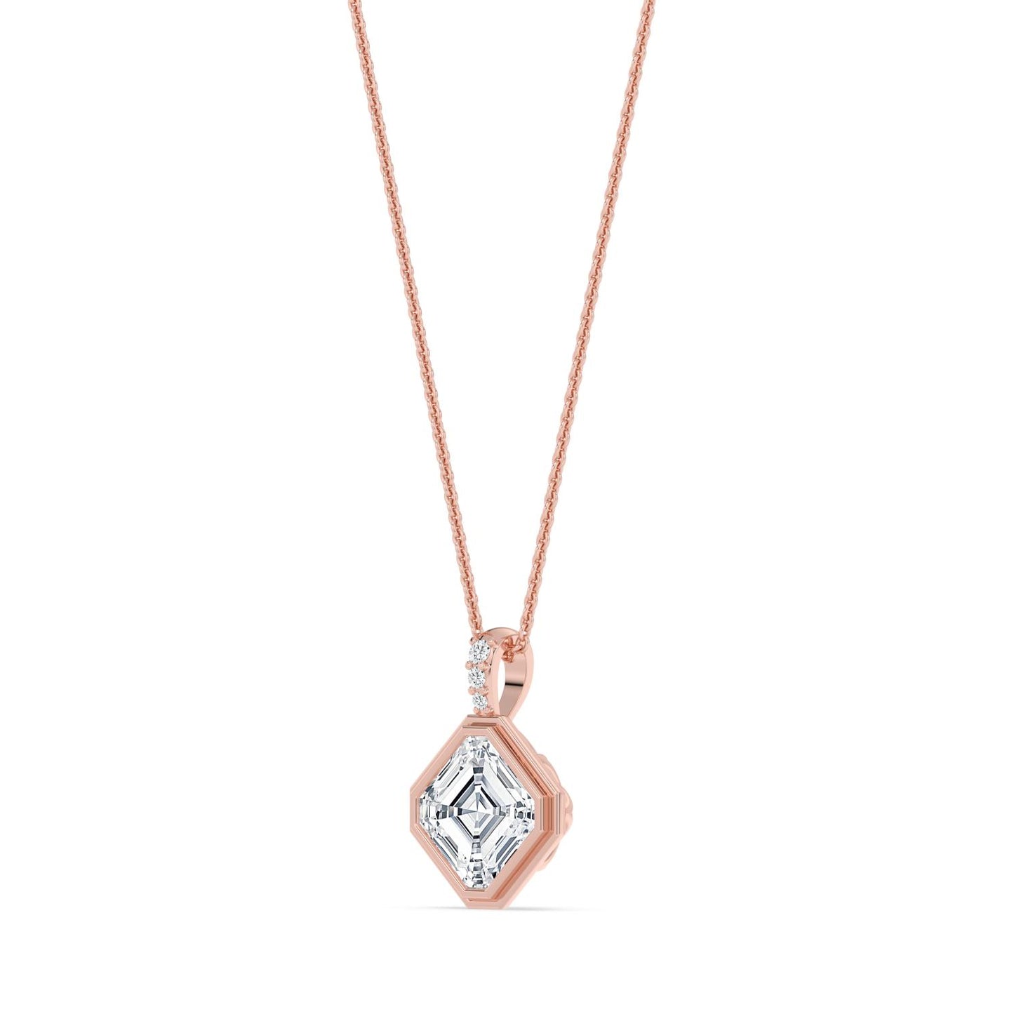 10K Rose Gold Lab Grown Diamond PENDANT 2.03 ctw P32686ASS-2