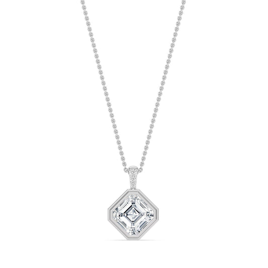 10K White Gold Lab Grown Diamond PENDANT 2.03 ctw P32686ASS-2